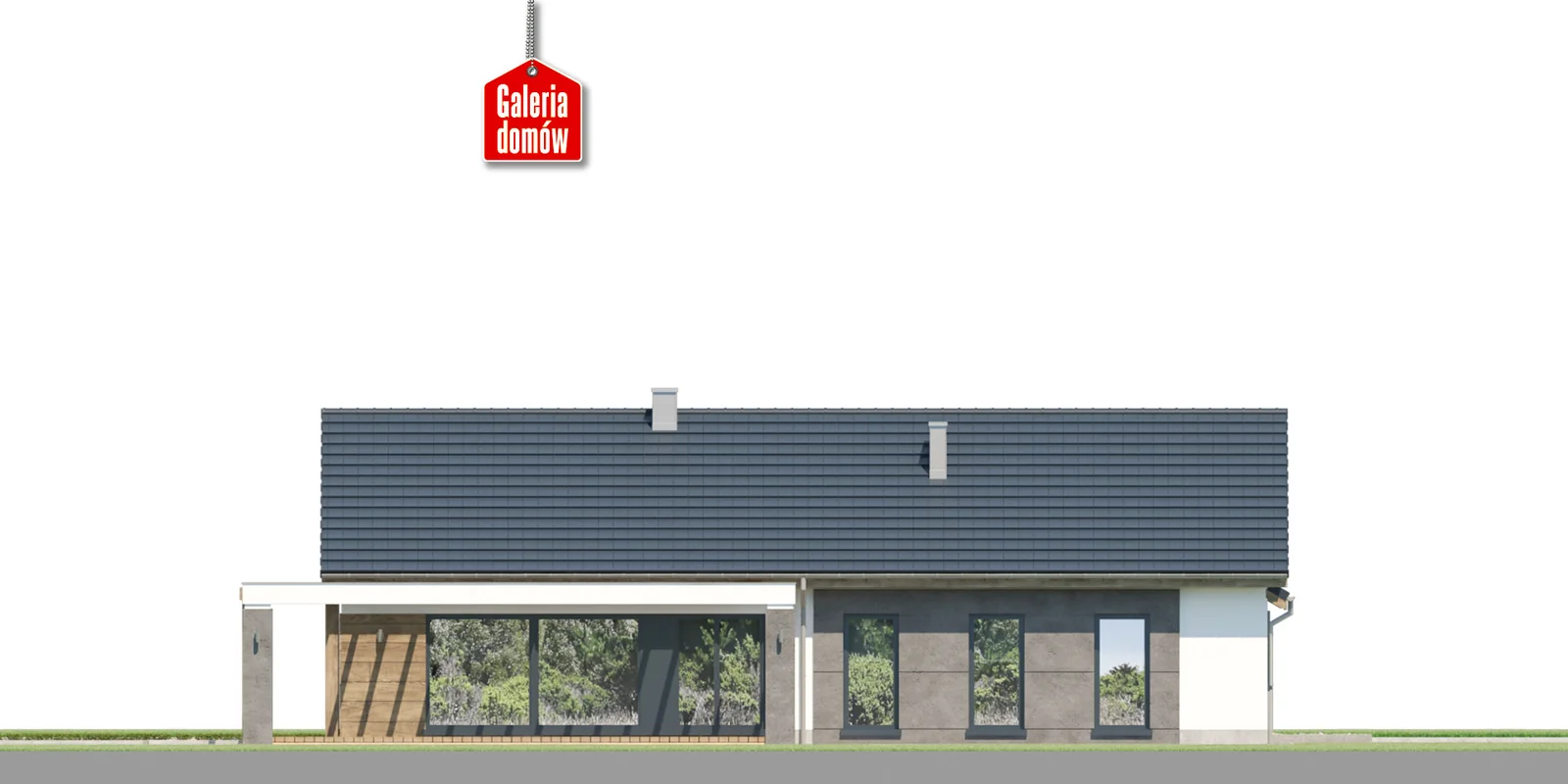 Elewacja boczna lewa