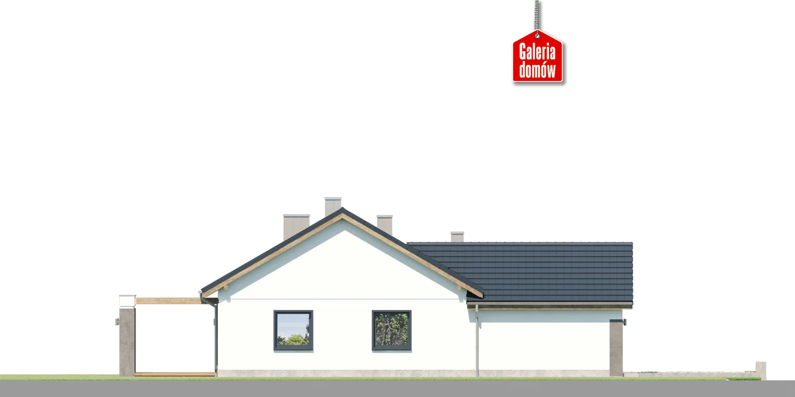Elewacja boczna prawa