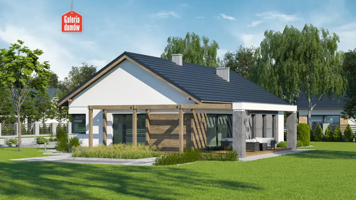 Wizualizacja domu przy Bukowej 36 - zdjęcie 3