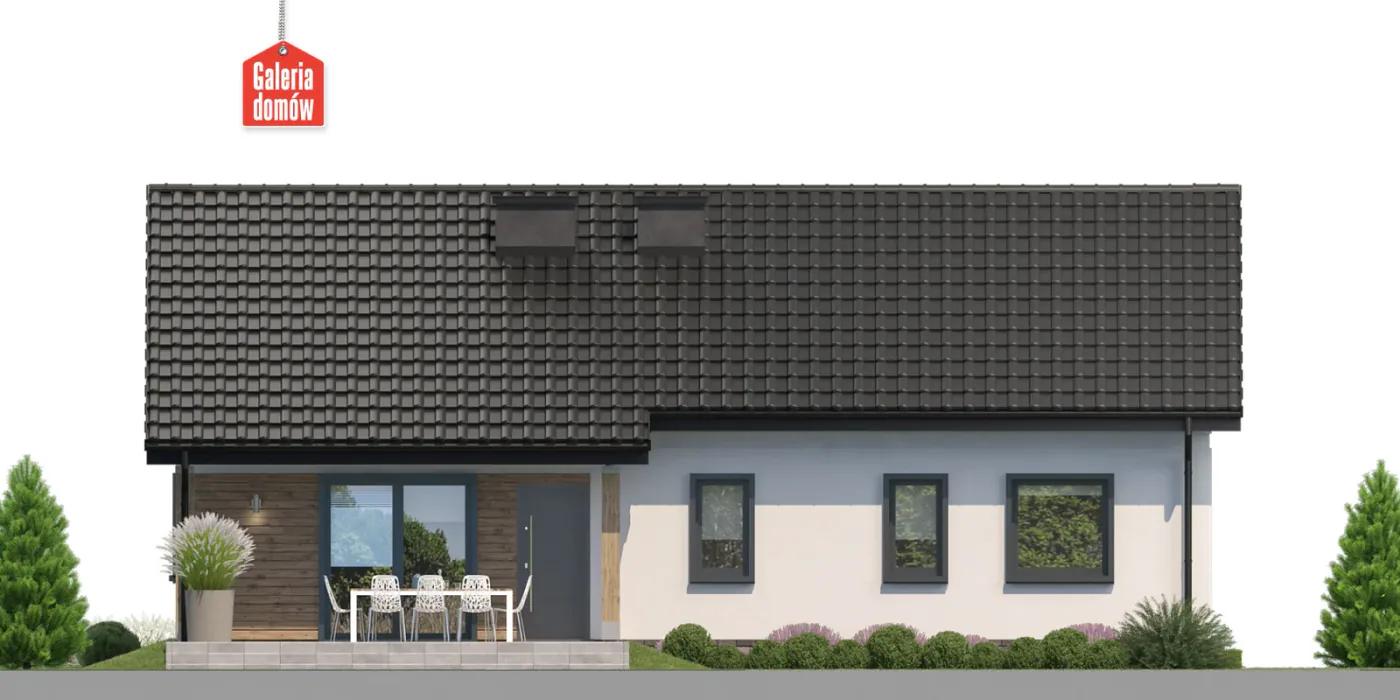 Elewacja boczna lewa