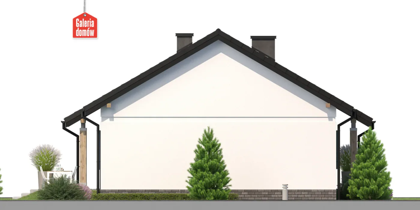 Elewacja boczna prawa