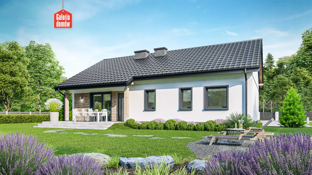 Wizualizacja domu przy Bukowej 38 - zdjęcie 2