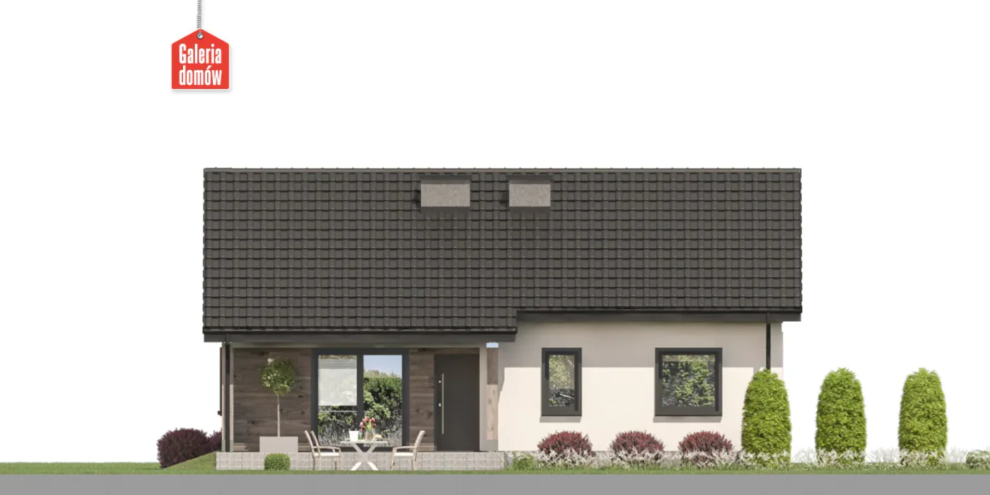 Elewacja boczna lewa