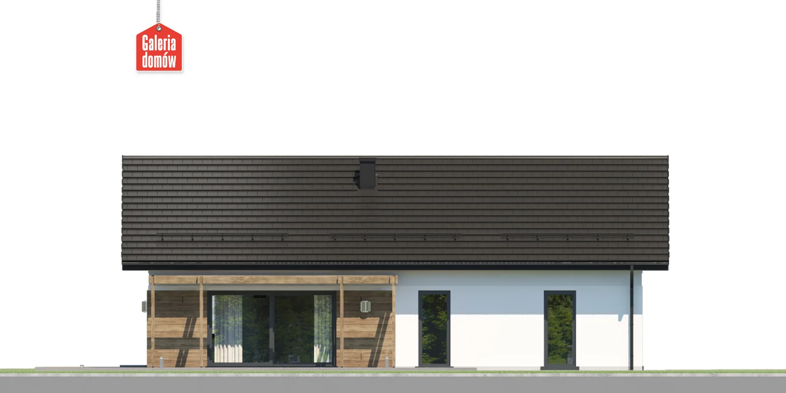 Elewacja boczna lewa