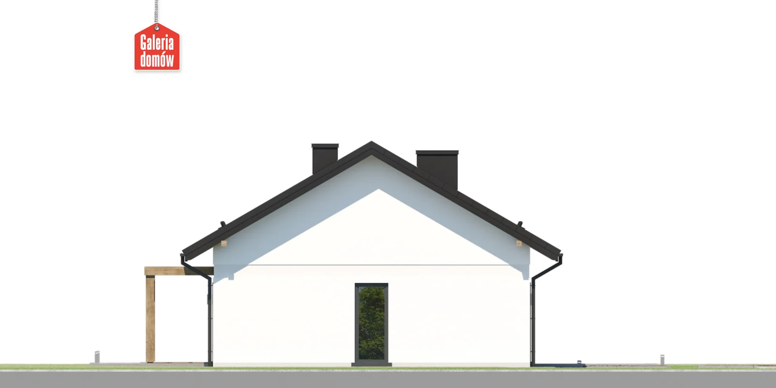 Elewacja boczna prawa