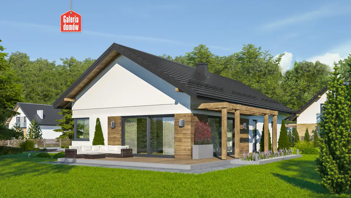 Wizualizacja domu przy Bukowej 40 - zdjęcie 2