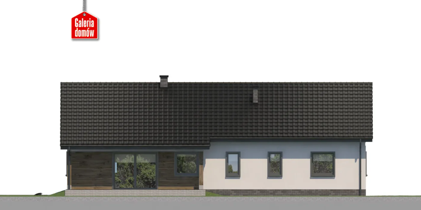 Elewacja boczna lewa