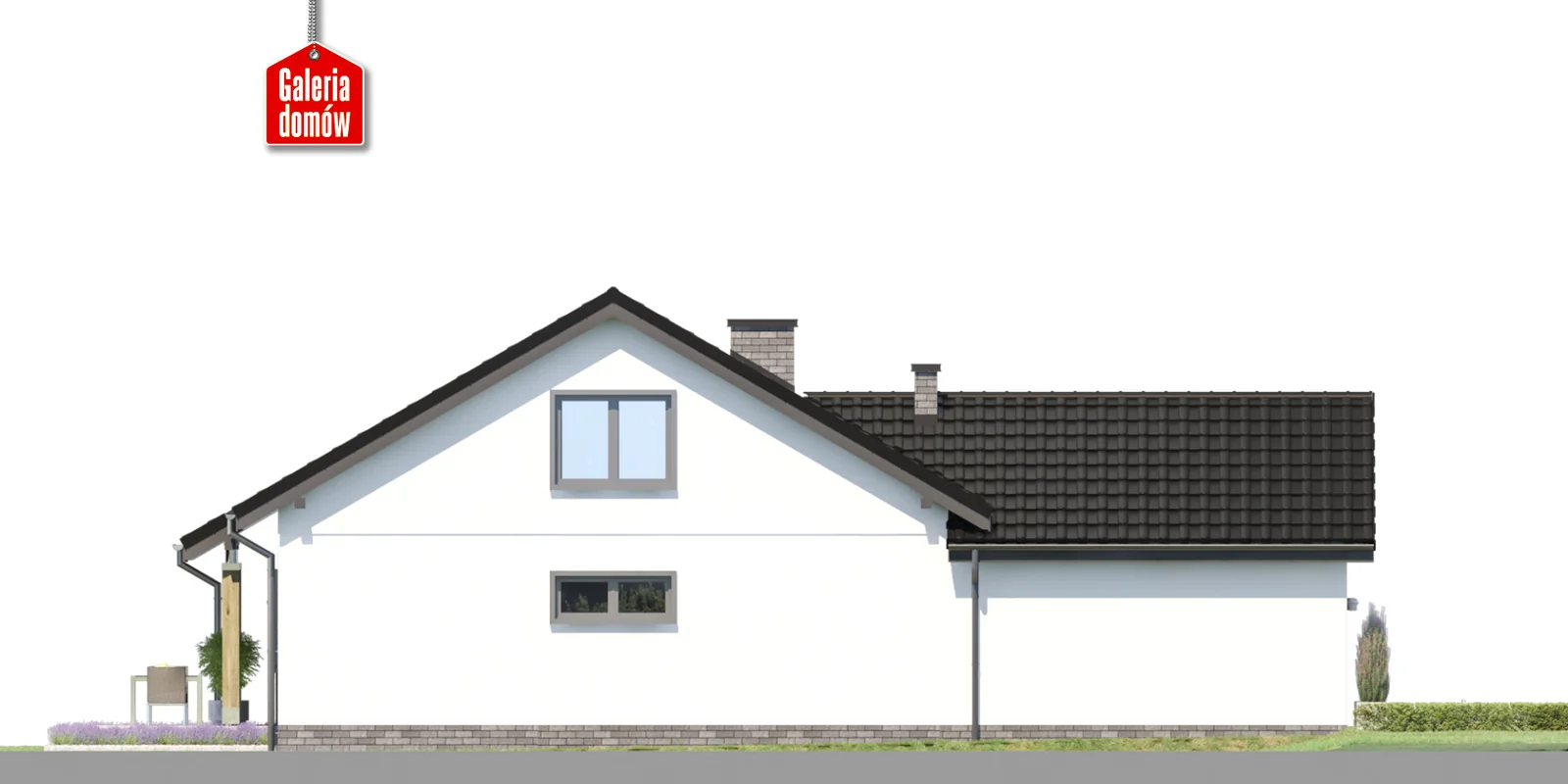 Elewacja boczna prawa