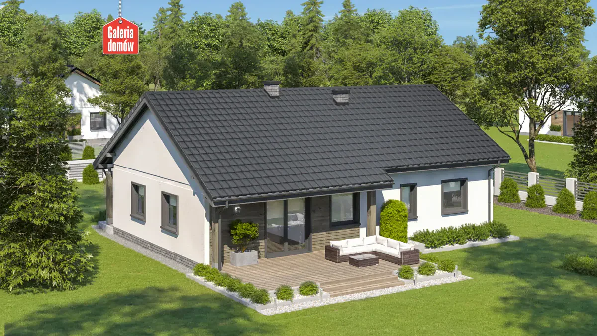 Wizualizacja domu przy Bukowej 43 - zdjęcie 2