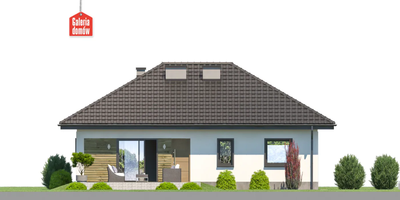 Elewacja boczna lewa