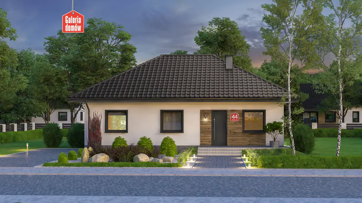 Wizualizacja domu przy Bukowej 44 - zdjęcie 3