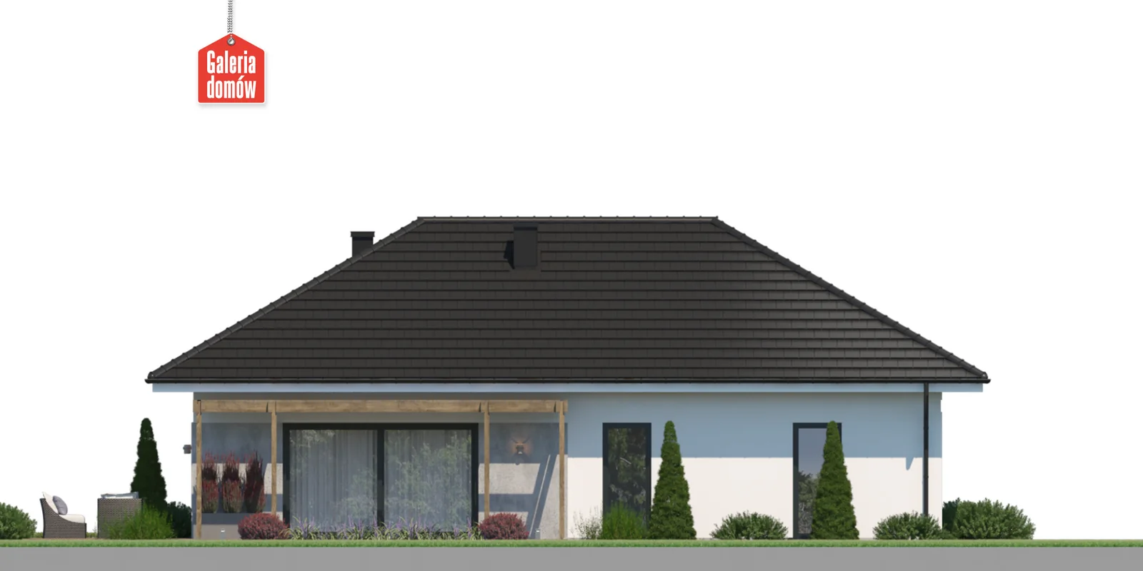 Elewacja boczna lewa