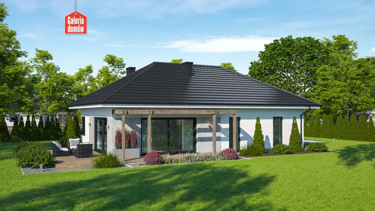 Wizualizacja domu przy Bukowej 46 - zdjęcie 2