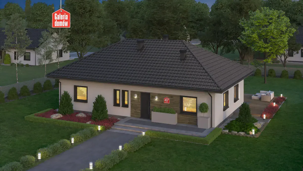 Wizualizacja domu przy Bukowej 47 - zdjęcie 3