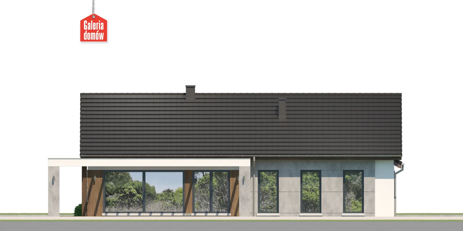 Elewacja boczna lewa