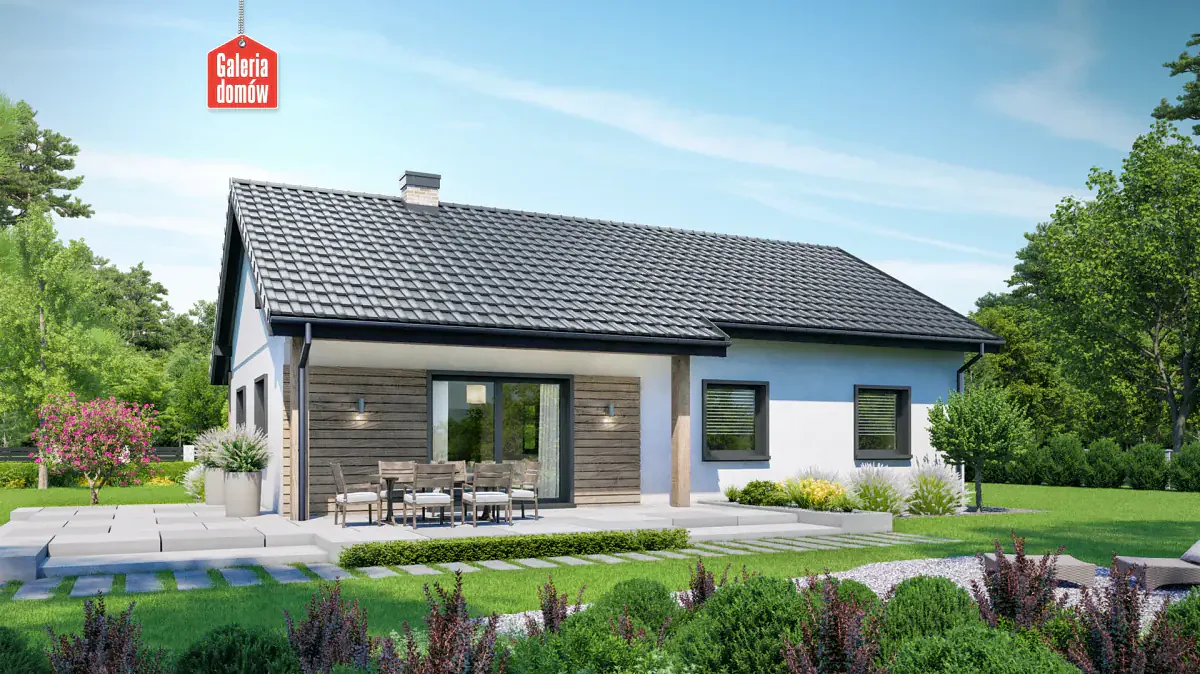 Wizualizacja domu przy Bukowej 5 - zdjęcie 2