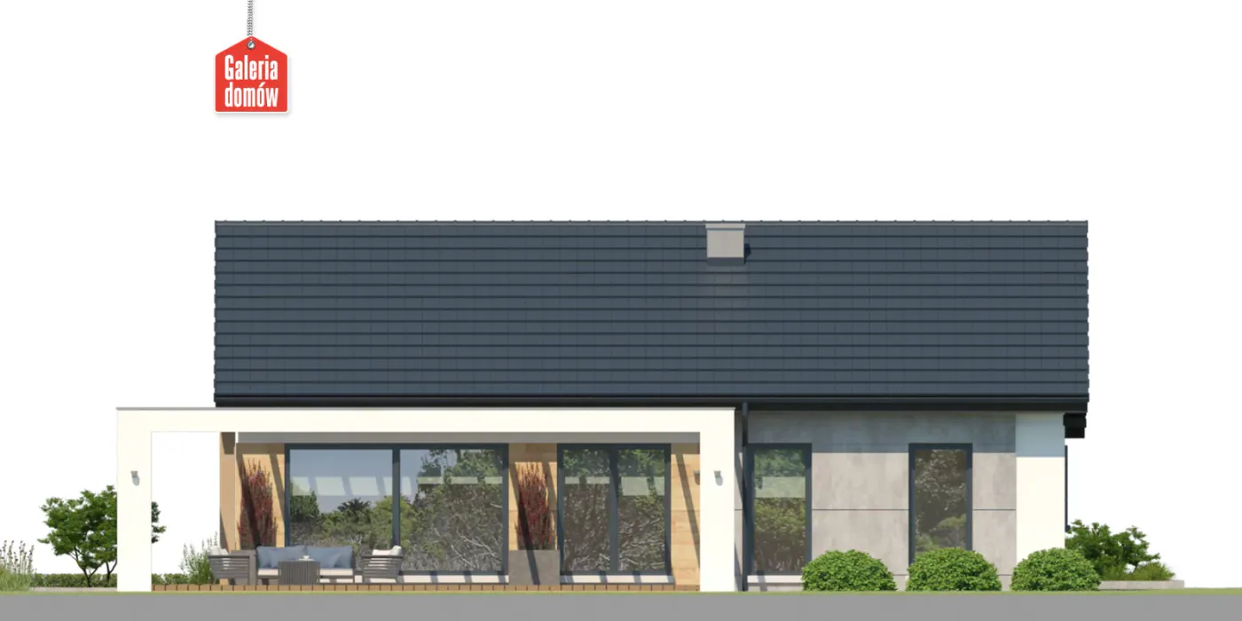 Elewacja boczna lewa