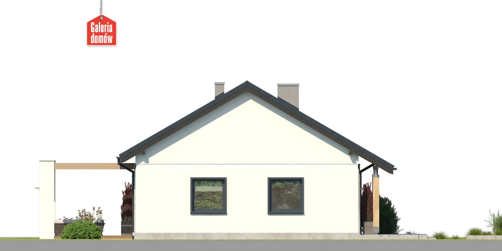 Elewacja boczna prawa