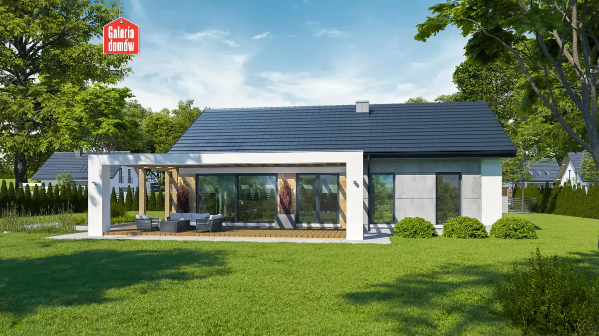 Wizualizacja domu przy Bukowej 50 - zdjęcie 2