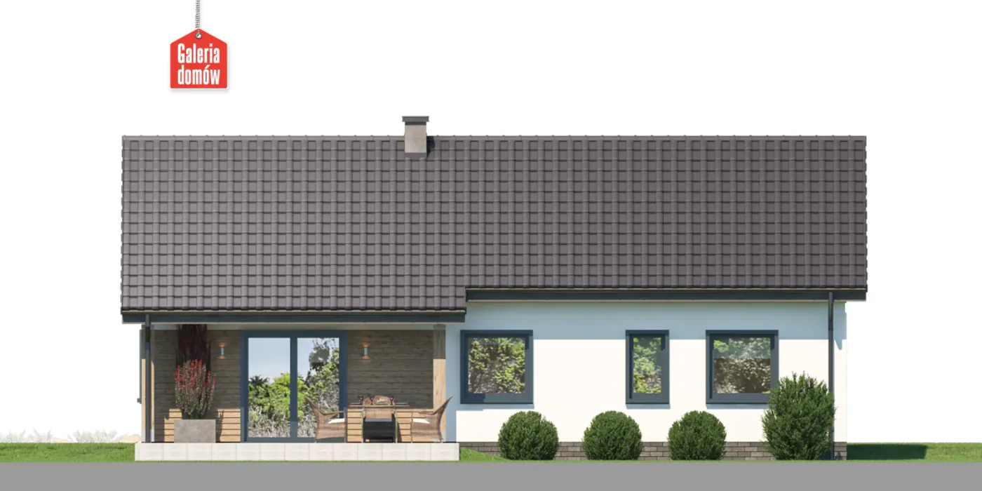 Elewacja boczna lewa