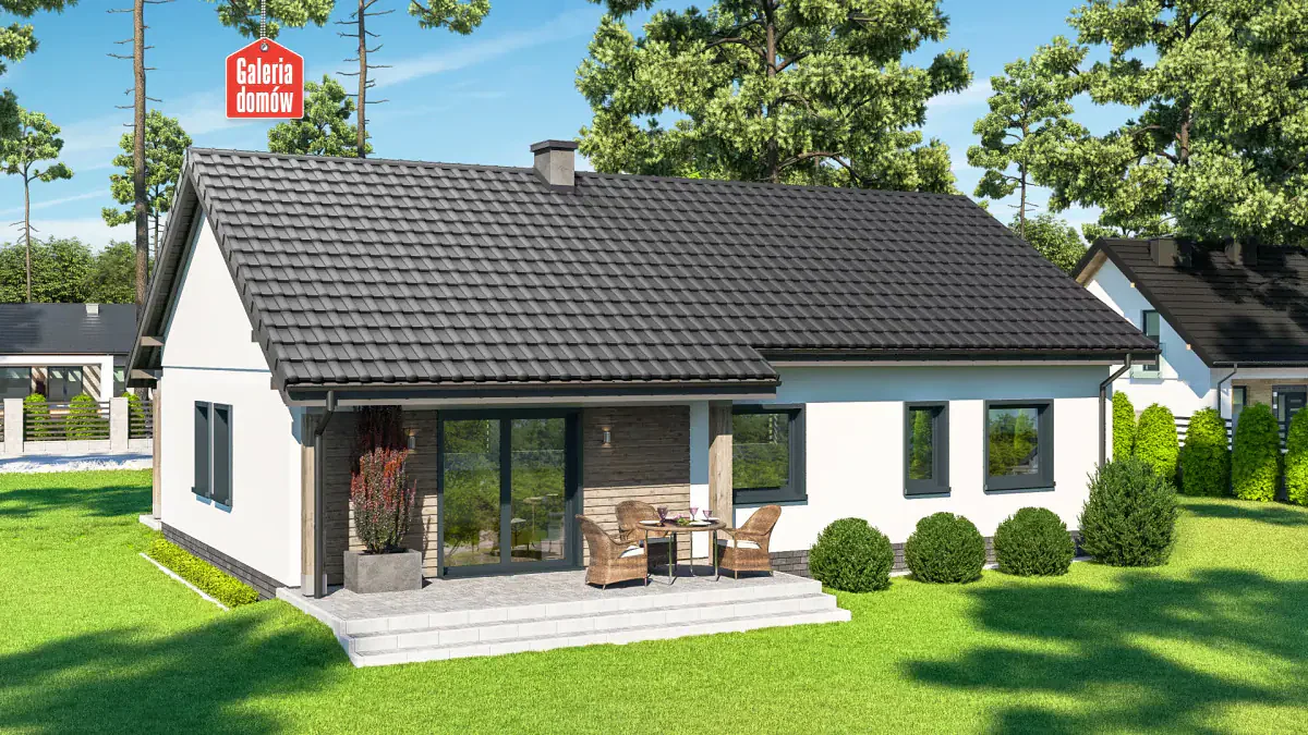 Wizualizacja domu przy Bukowej 51 - zdjęcie 2