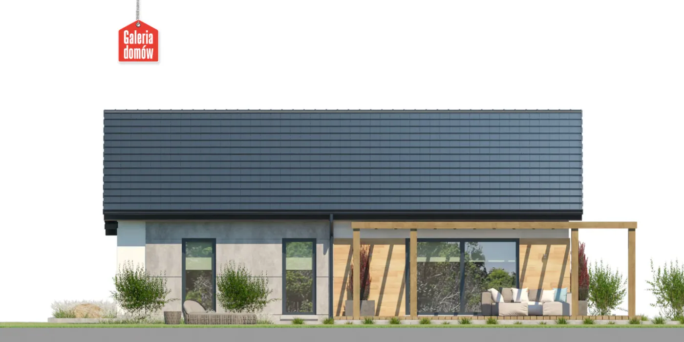 Elewacja boczna lewa