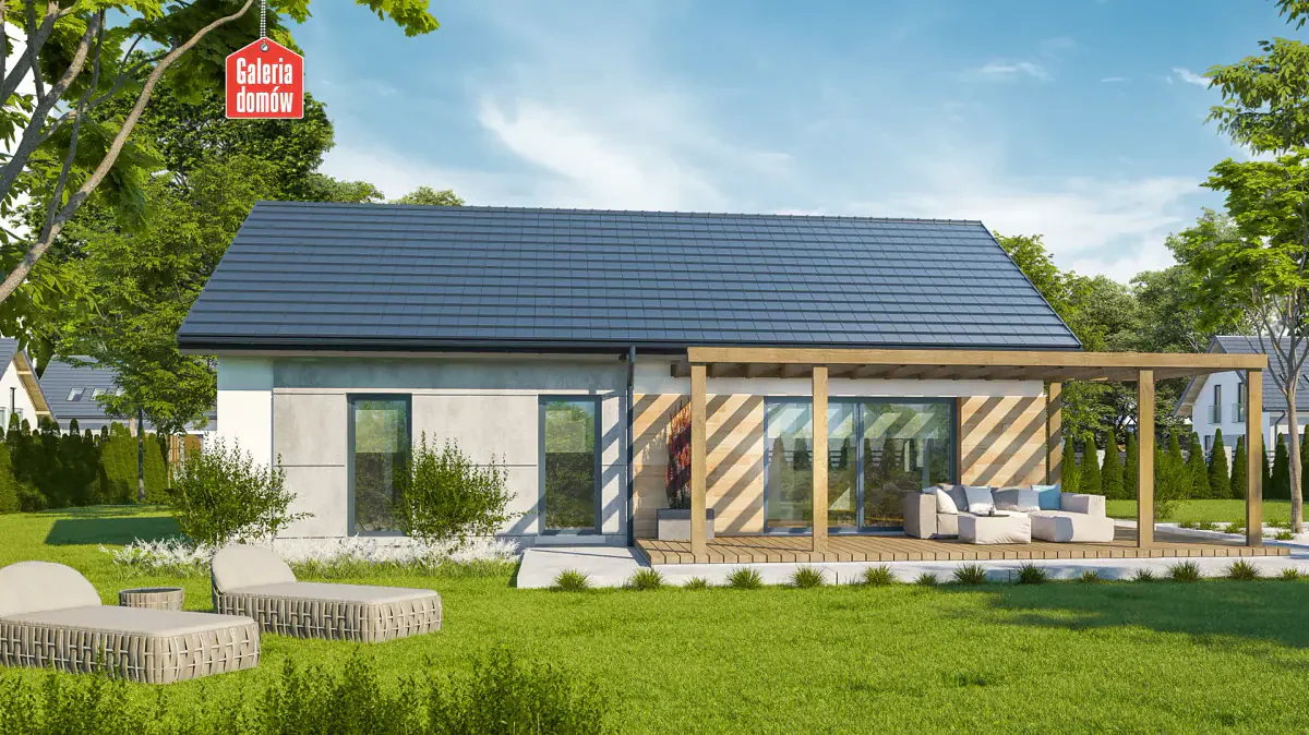 Wizualizacja domu przy Bukowej 52 - zdjęcie 2