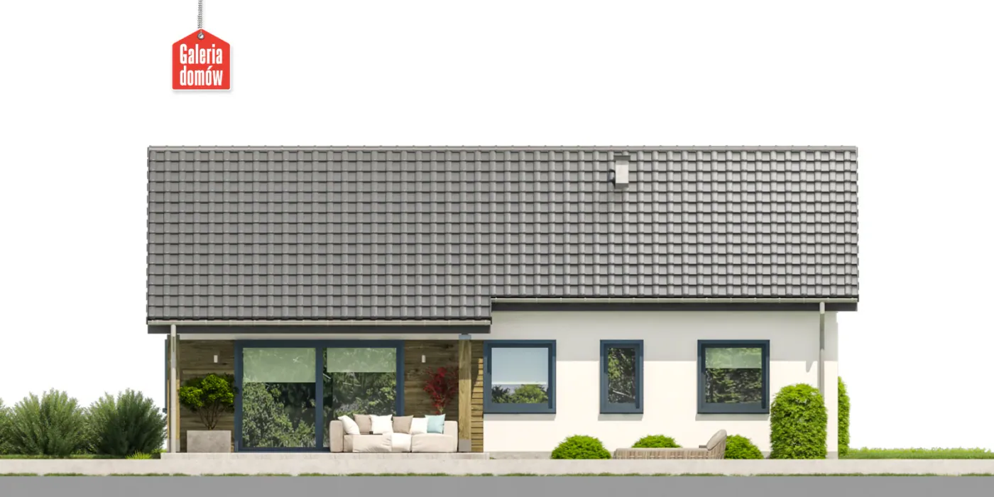 Elewacja boczna lewa