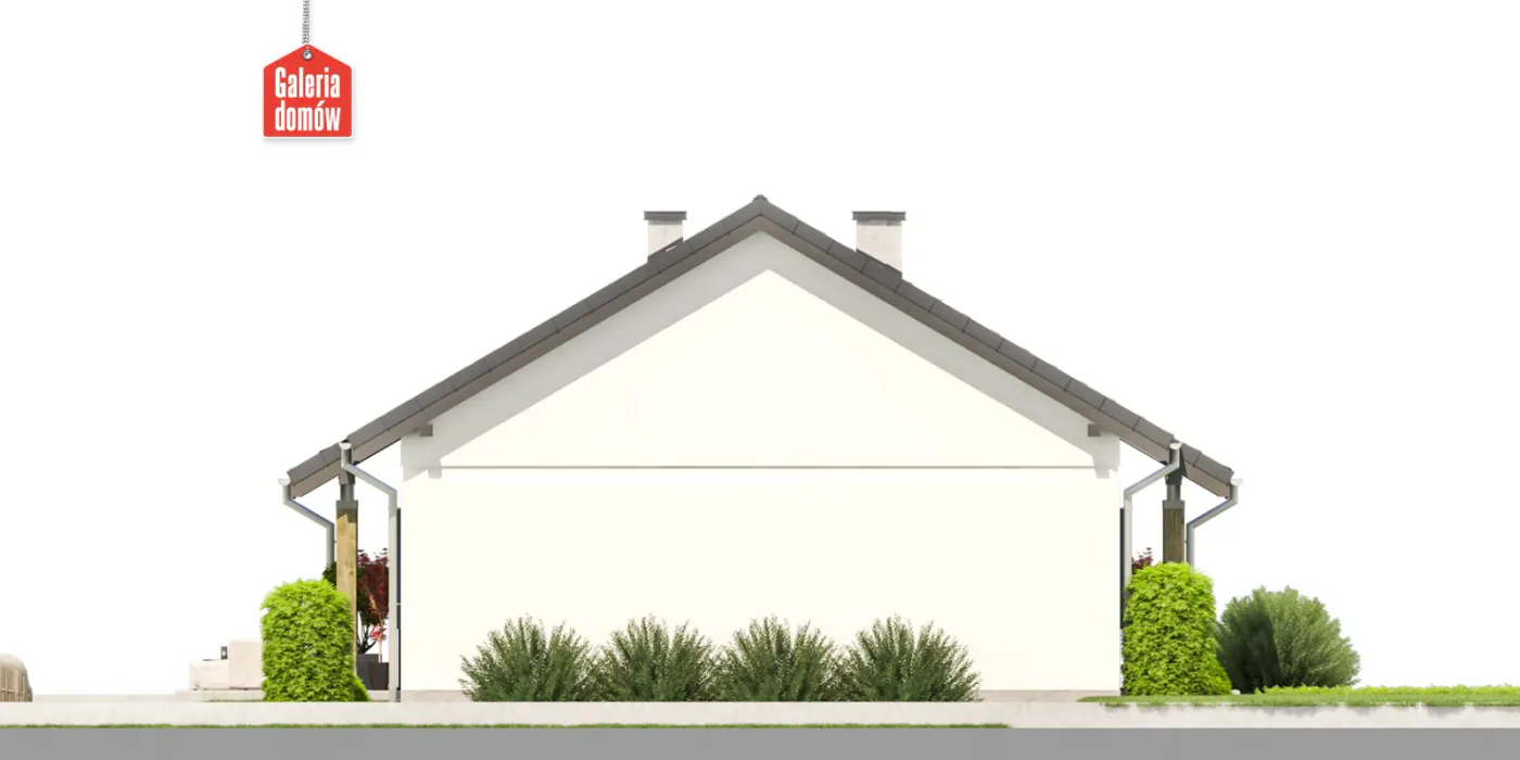 Elewacja boczna prawa