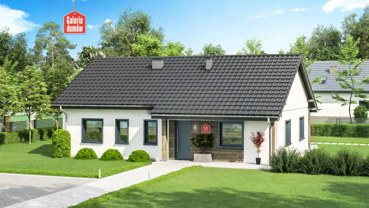 Wizualizacja domu przy Bukowej 55 - zdjęcie 2