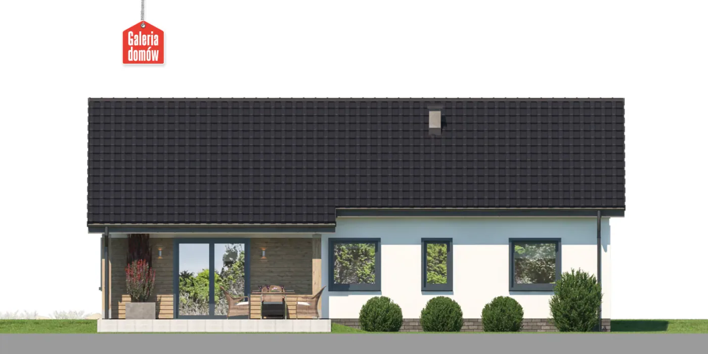 Elewacja boczna lewa