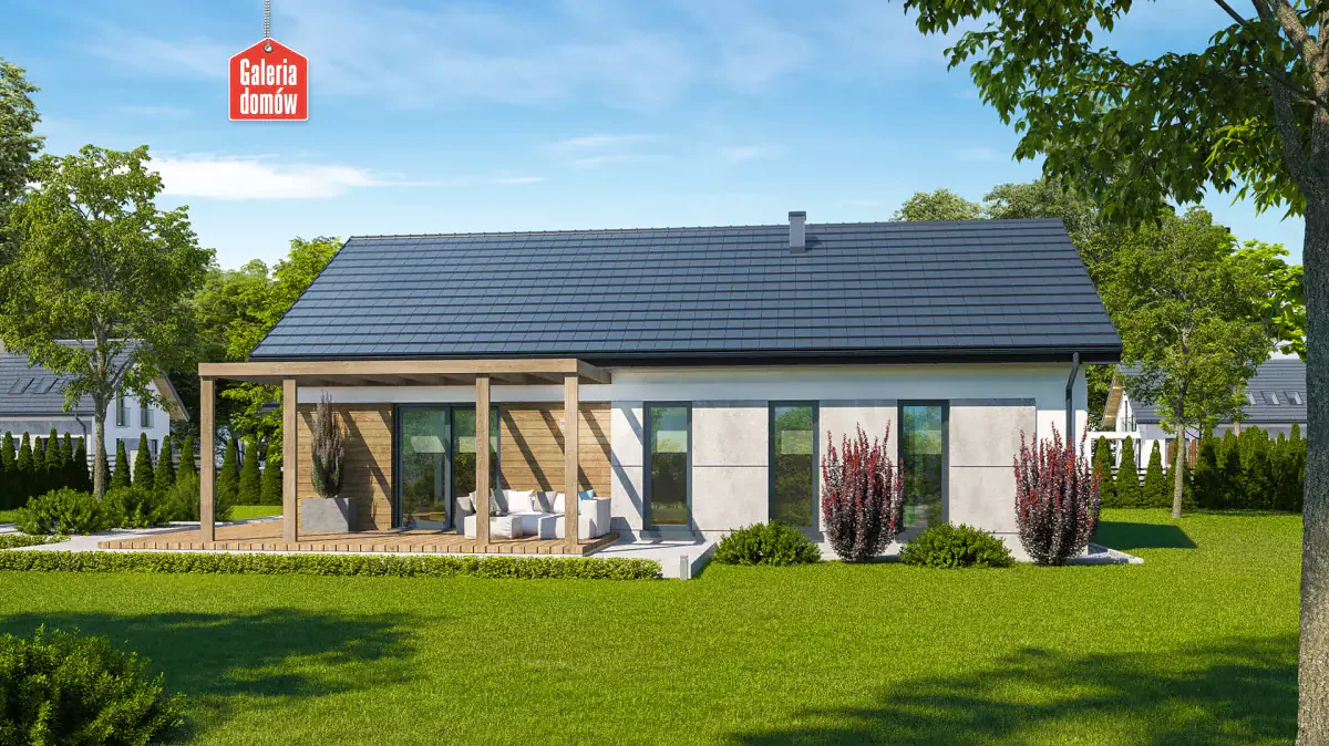 Wizualizacja domu przy Bukowej 57 - zdjęcie 2