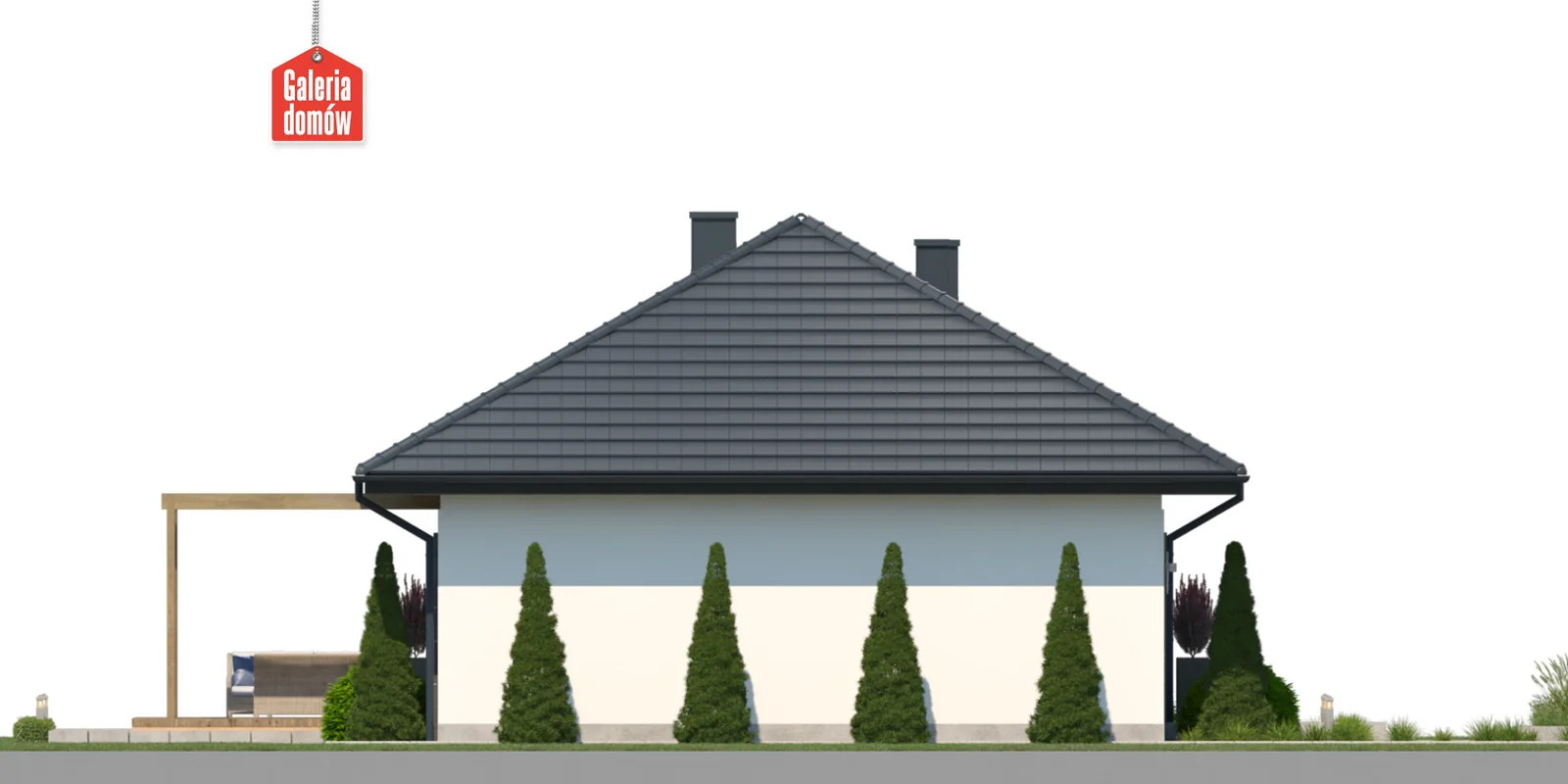 Elewacja boczna prawa