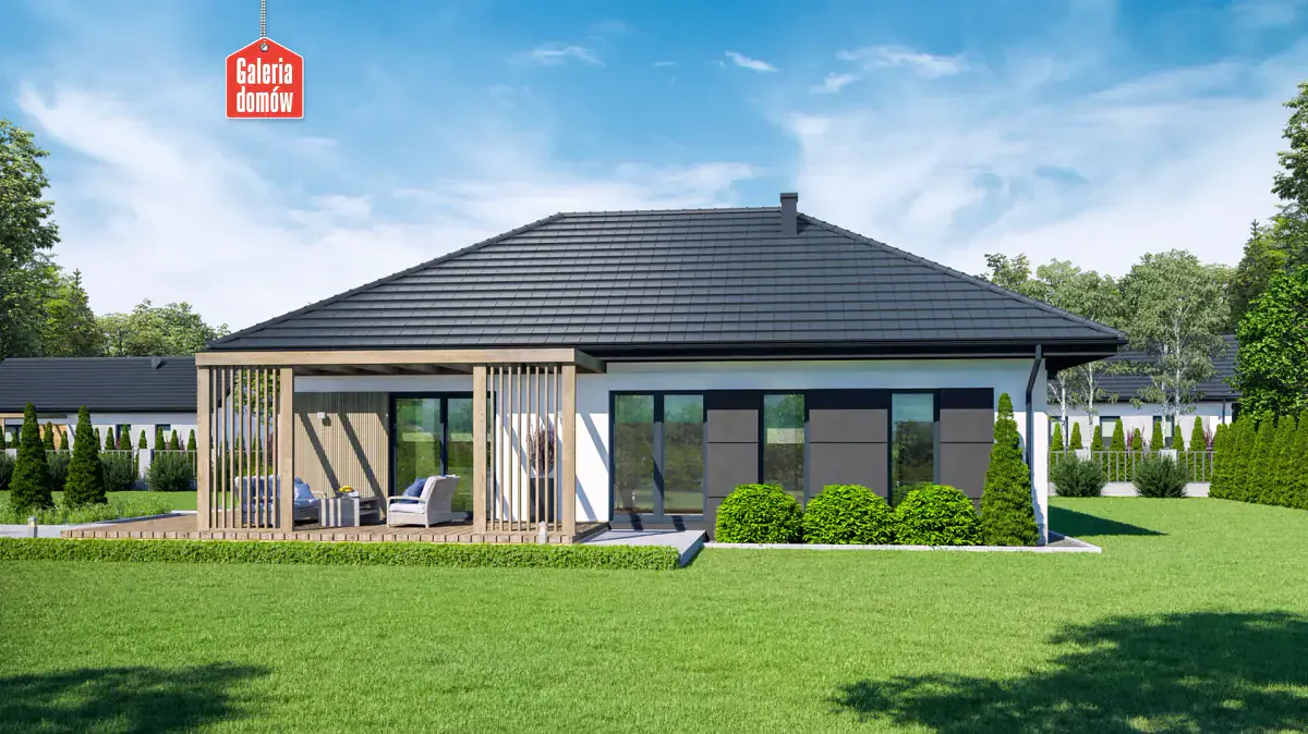Wizualizacja domu przy Bukowej 58 - zdjęcie 2