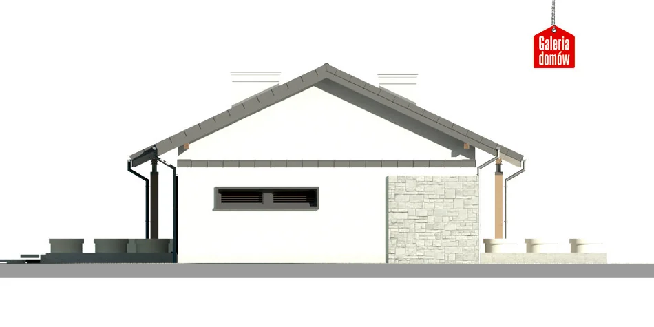 Elewacja boczna prawa