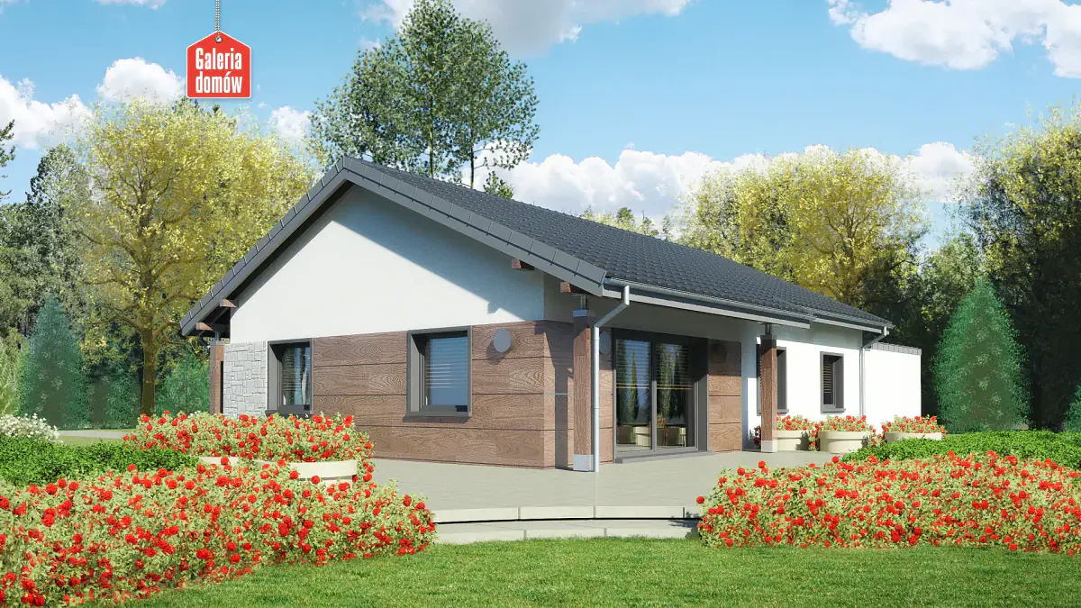 Wizualizacja domu przy Bukowej 8 - zdjęcie 2