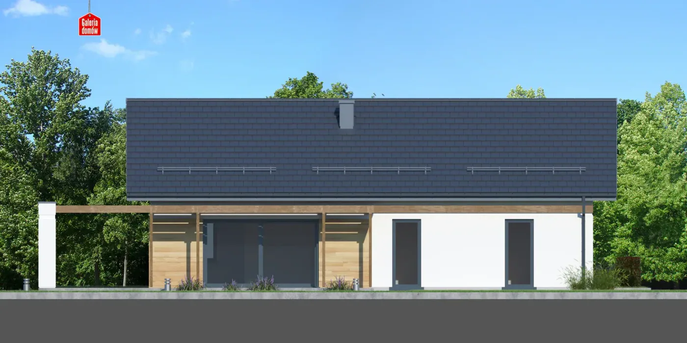 Elewacja boczna lewa