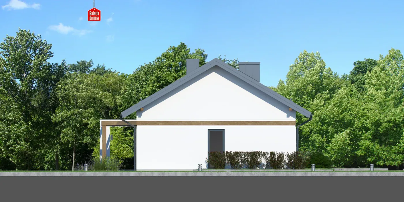 Elewacja boczna prawa