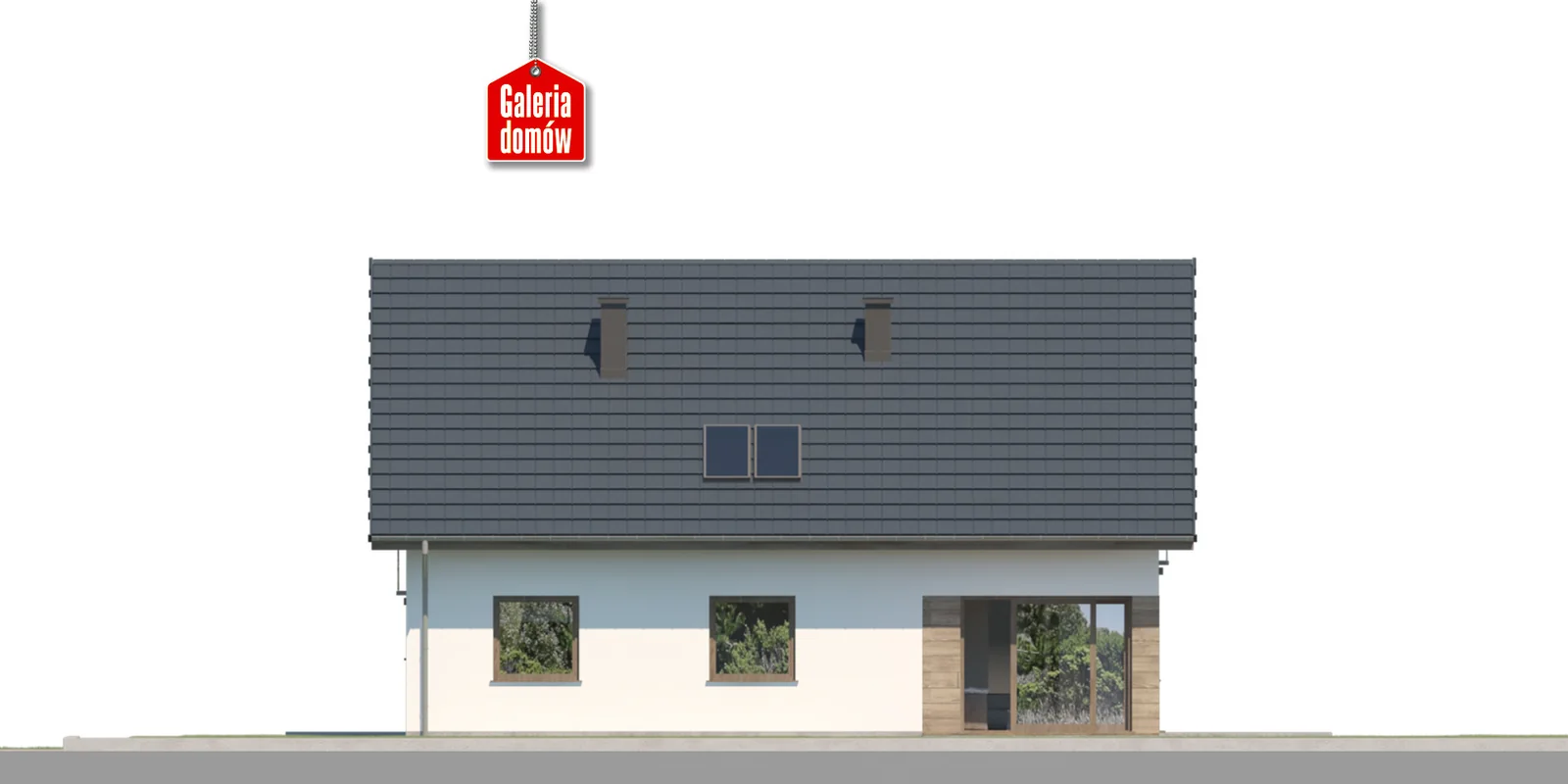 Elewacja boczna lewa