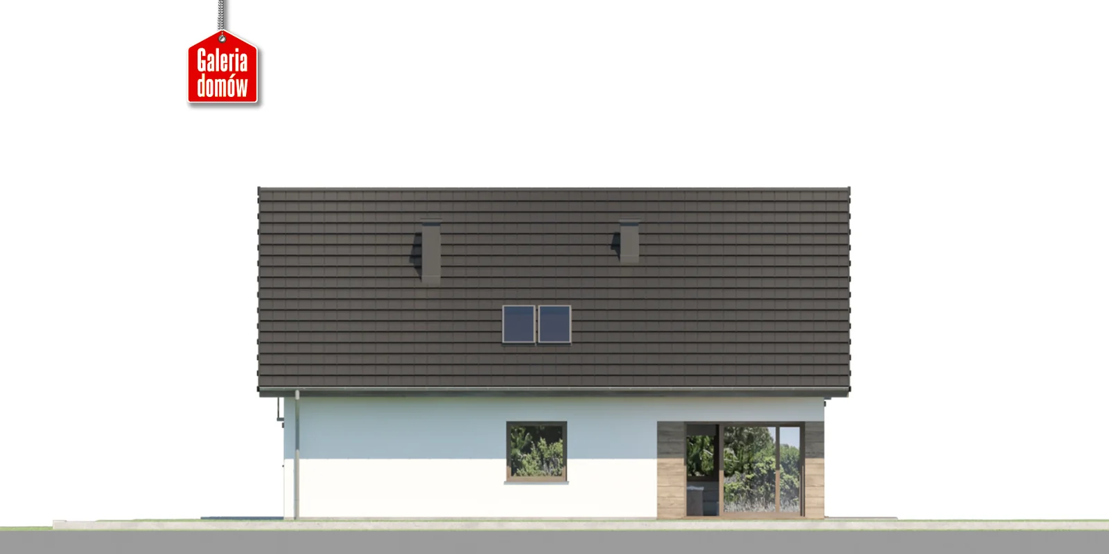 Elewacja boczna lewa