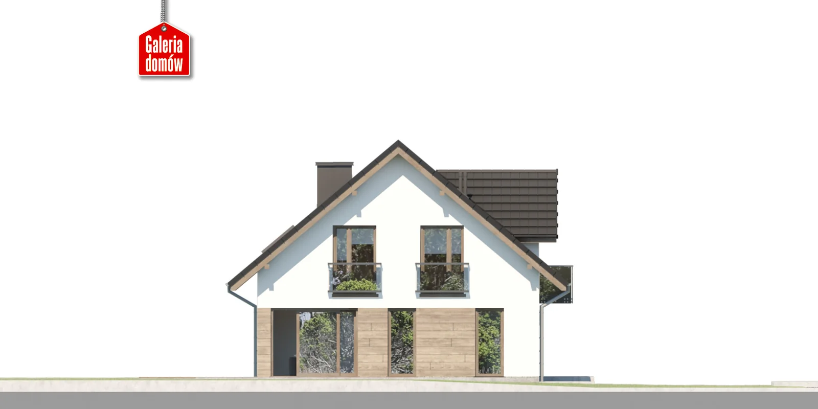 Elewacja boczna prawa