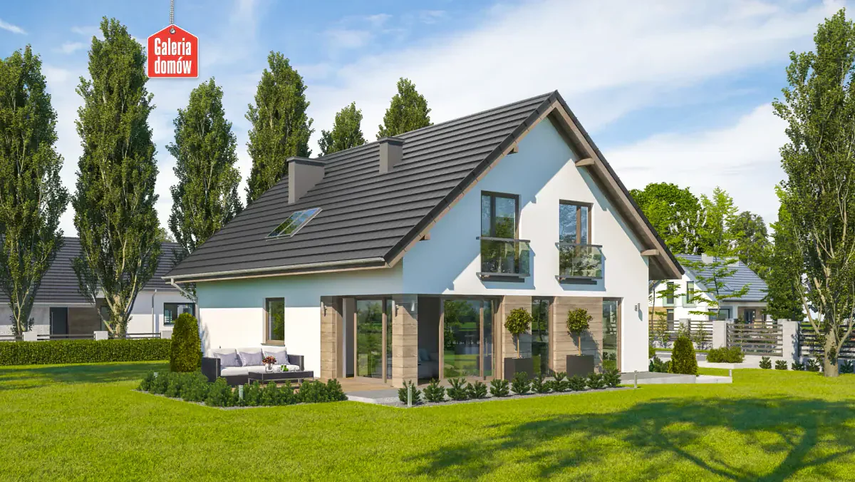 Wizualizacja domu przy Cyprysowej 101 - zdjęcie 3