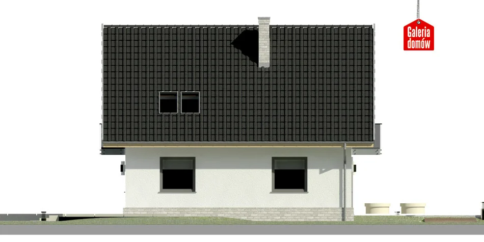 Elewacja boczna prawa