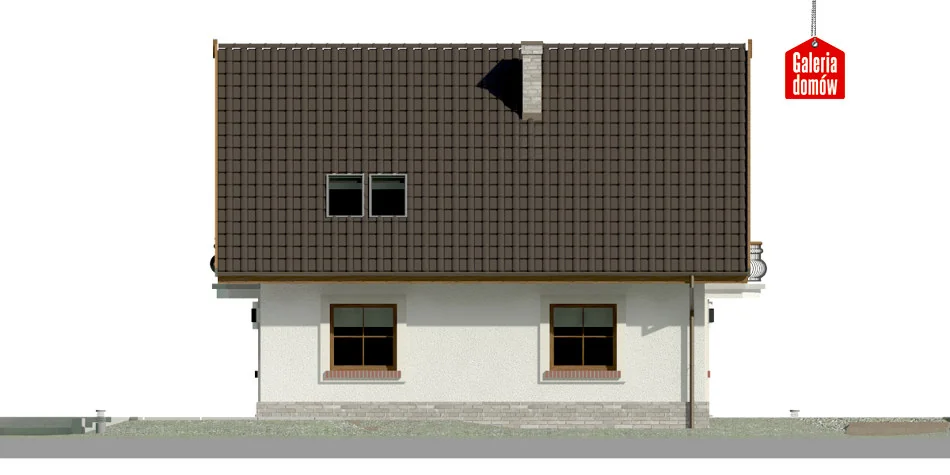 Elewacja boczna prawa