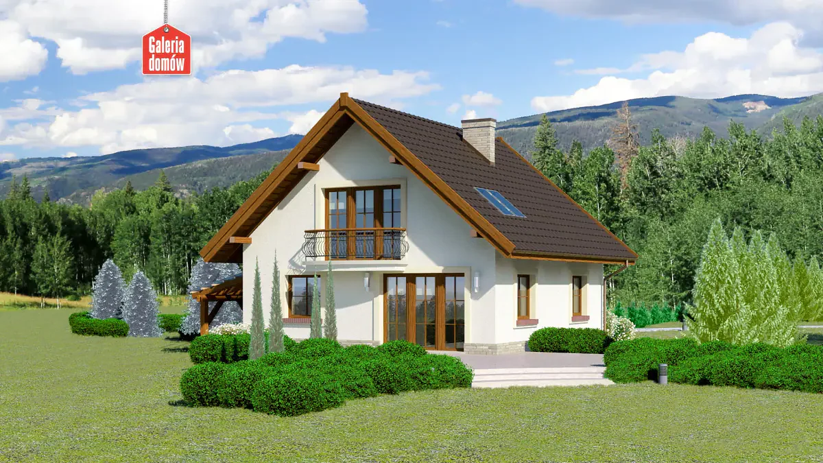 Wizualizacja domu przy Cyprysowej 12 P - zdjęcie 2