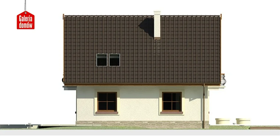 Elewacja boczna prawa