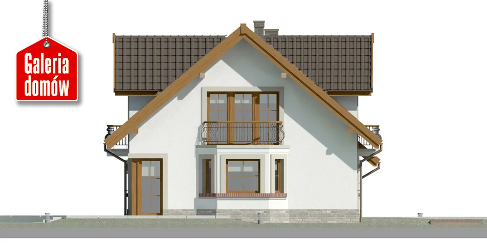 Elewacja boczna prawa