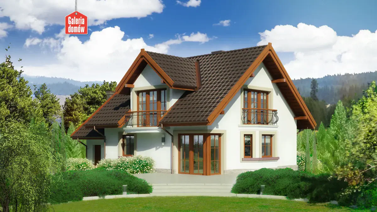 Wizualizacja domu przy Cyprysowej 14 D - zdjęcie 2