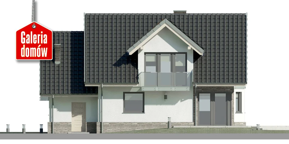 Elewacja boczna lewa