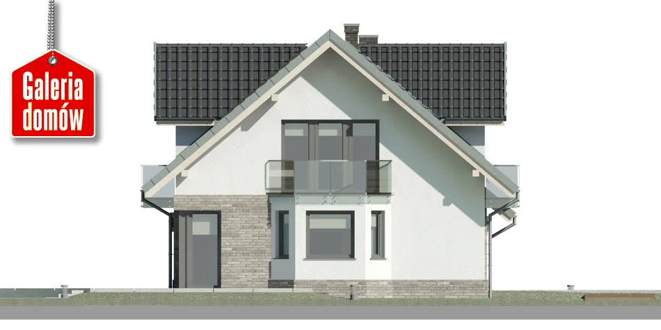 Elewacja boczna prawa